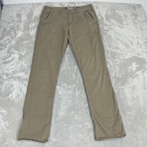 BKE Pants Mens 32R Khaki Jake Straight Chino Casual Workwear Preppy Everyday